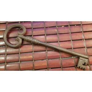 Giant Cast Iron Skeleton Key 13"x3.75"